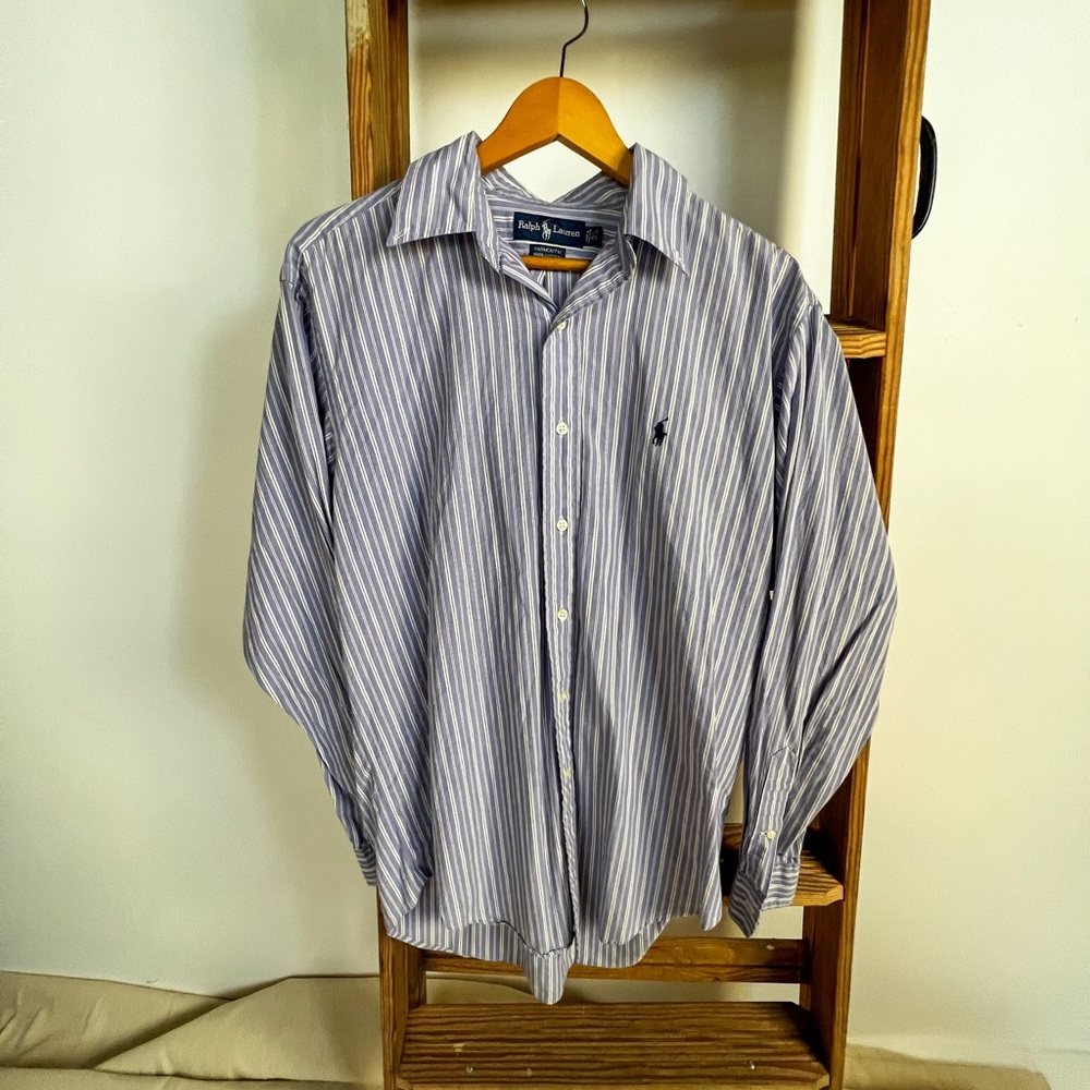 Ralph, Lauren, Male Dress Shirt Size 15.5